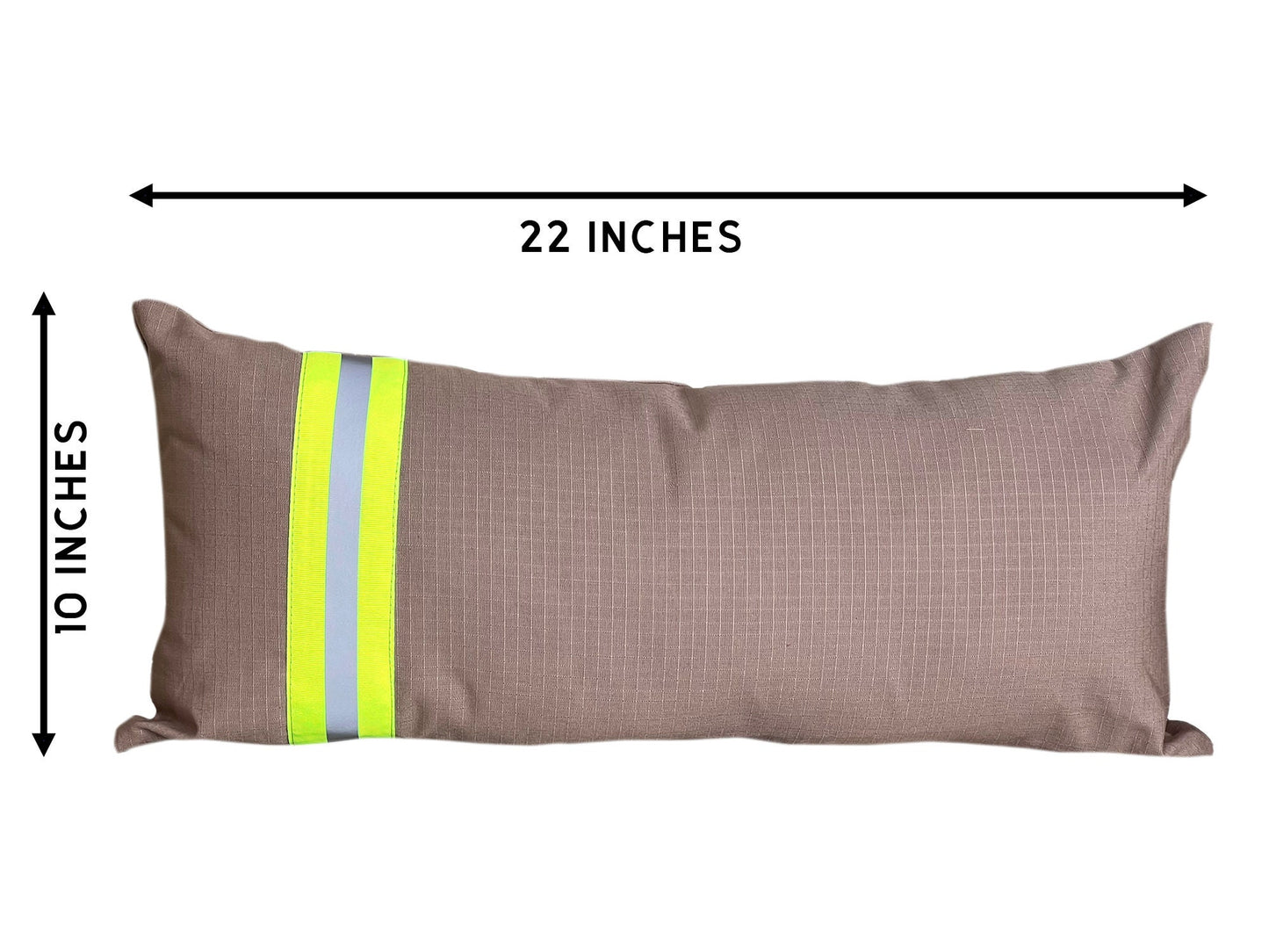 Personalized Firefighter Lumbar Pillow Cover with Your Name or Text