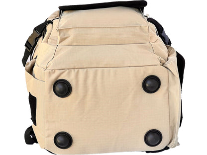 Personalized Firefighter Backpack & Computer Bag in Khaki with Your Name or Custom Text