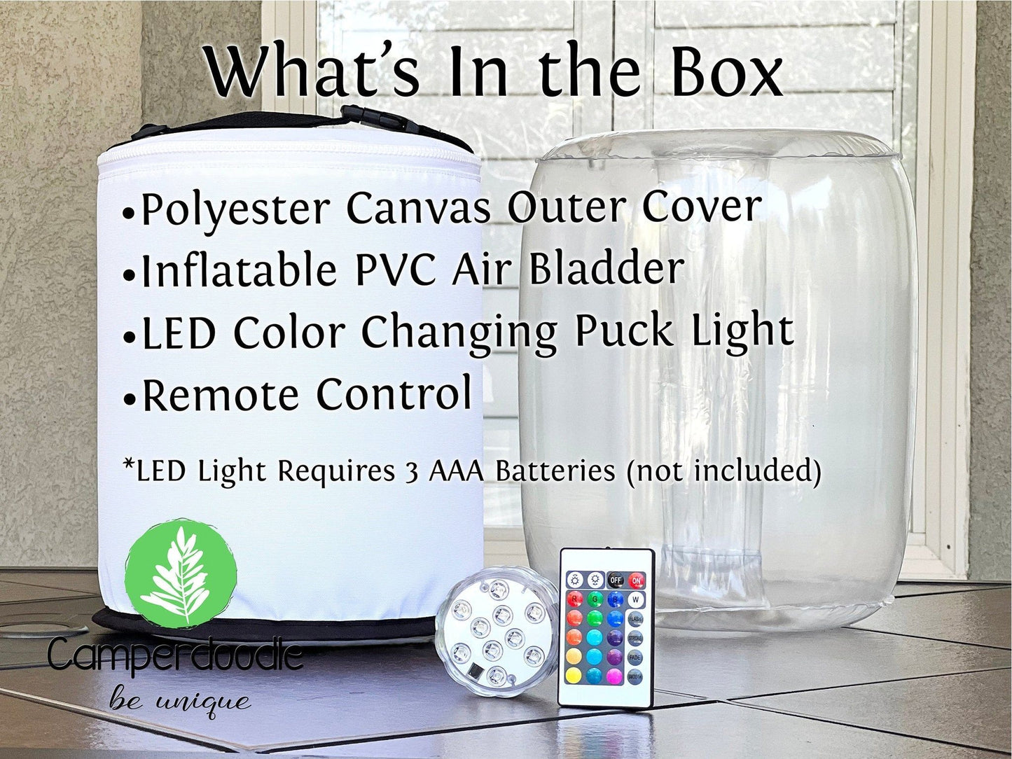 Firefighter Color Changing LED Decoration