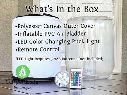 Firefighter Color Changing LED Decoration