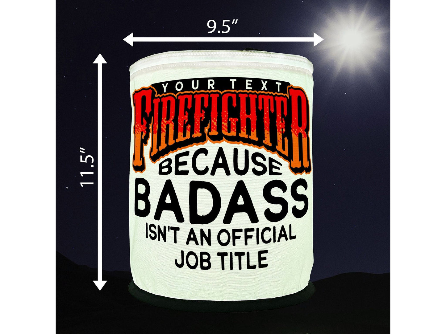 Firefighter, Because Badass isn't an Official Job Description LED Lantern