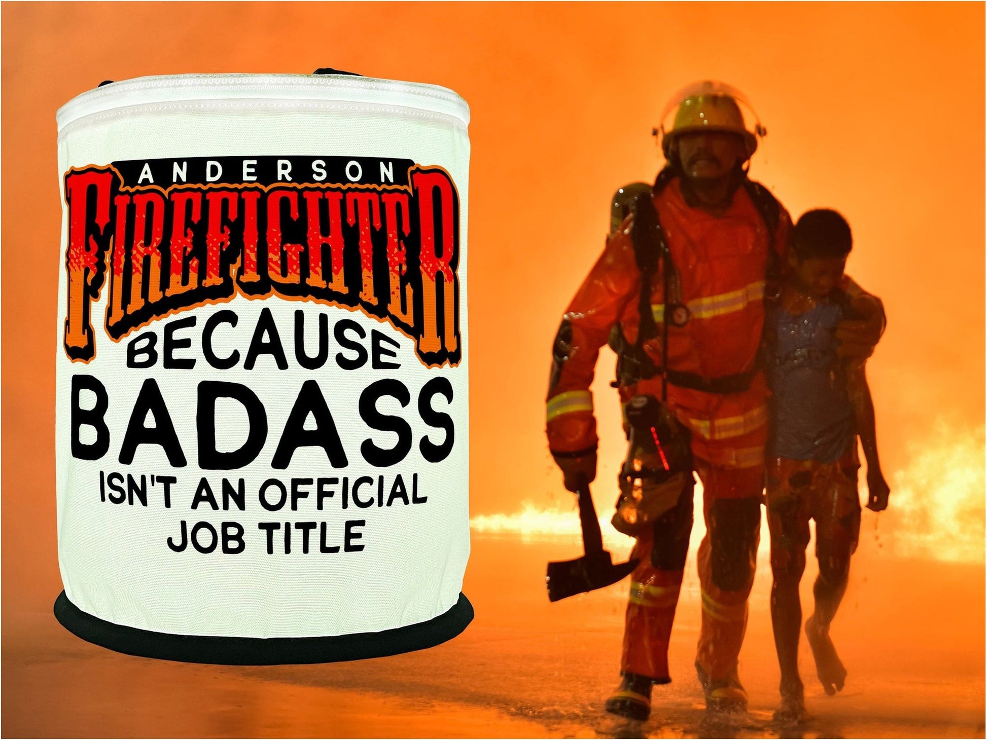 Firefighter, Because Badass isn't an Official Job Description LED Lantern