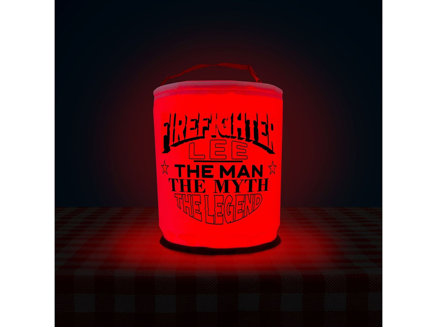 Firefighter The Man The Myth The Legend LED Lantern
