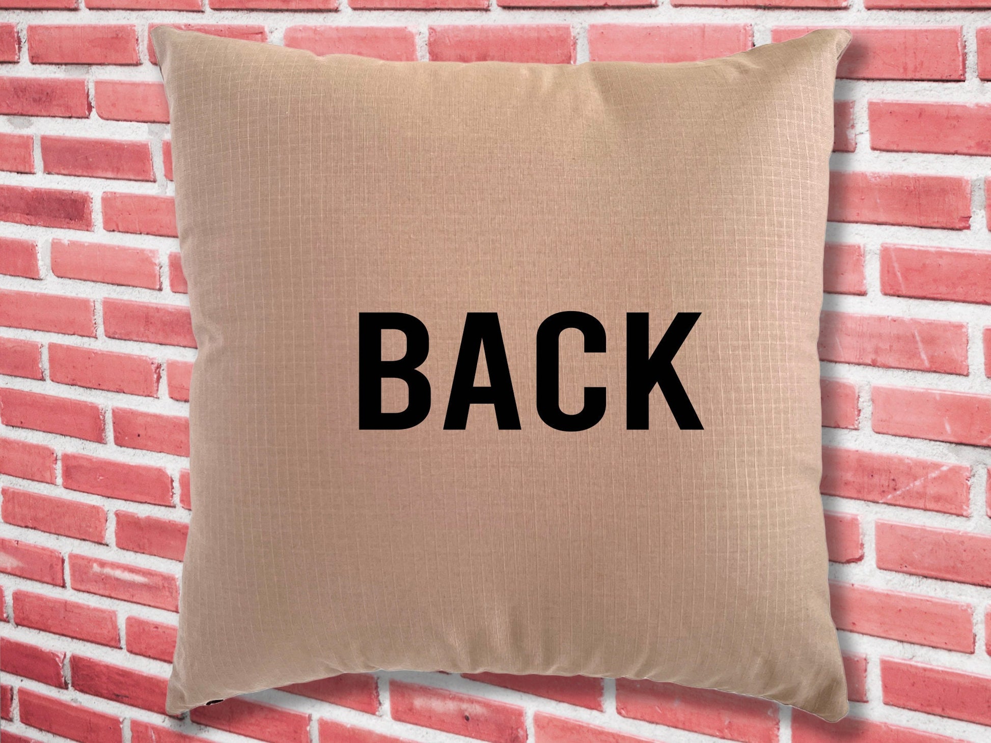 Personalized Firefighter 18" Square Pillow Cover with Maltese Cross and Your Name or Text