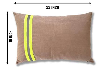 Personalized Firefighter 15" X 22" Oblong Pillow Cover with Your Name or Text