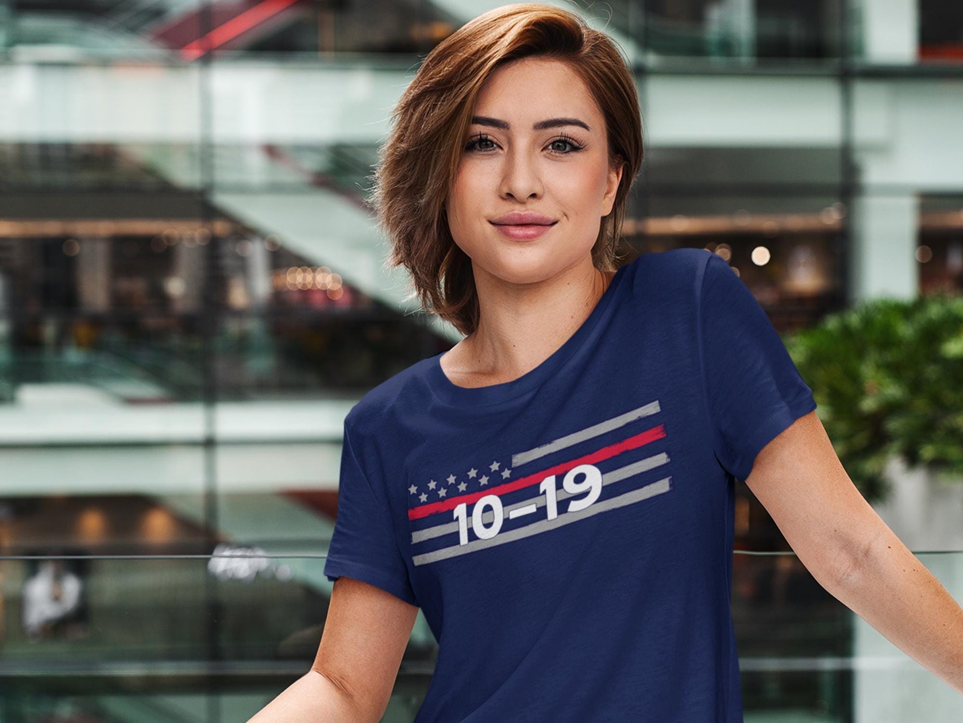 Personalized Firefighter Radio Code T-Shirt – Thin Red Line - Optional Custom Text on Back – Adult Unisex