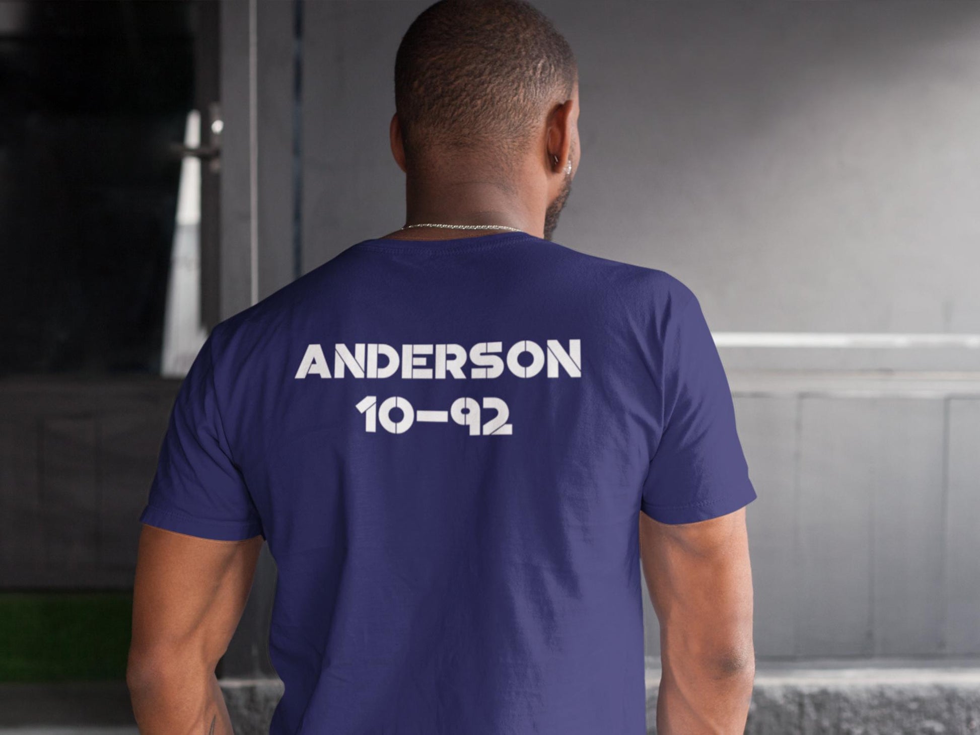 Personalized Border Security T-Shirt – Thin Green Line – Optional Custom Text on back - Adult Unisex