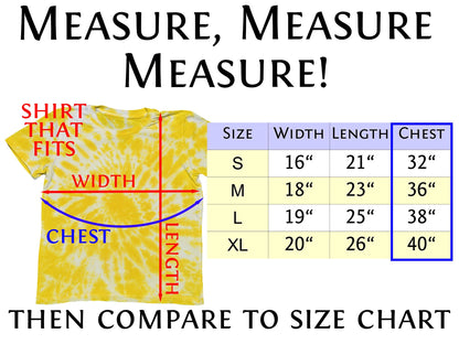 Measure, measure, measure! Comparison size chart for help in ordering correct size.
