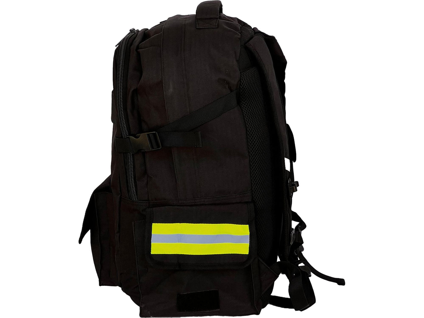 Personalized Firefighter Backpack & Computer Bag in Black with Your Name or Custom Text