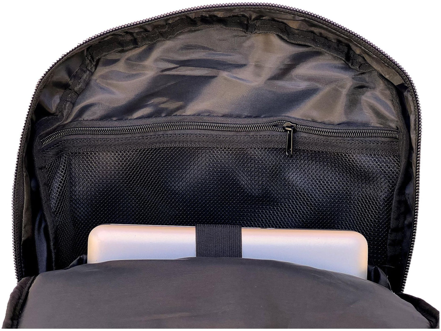 Personalized Firefighter Backpack & Computer Bag in Black with Your Name or Custom Text