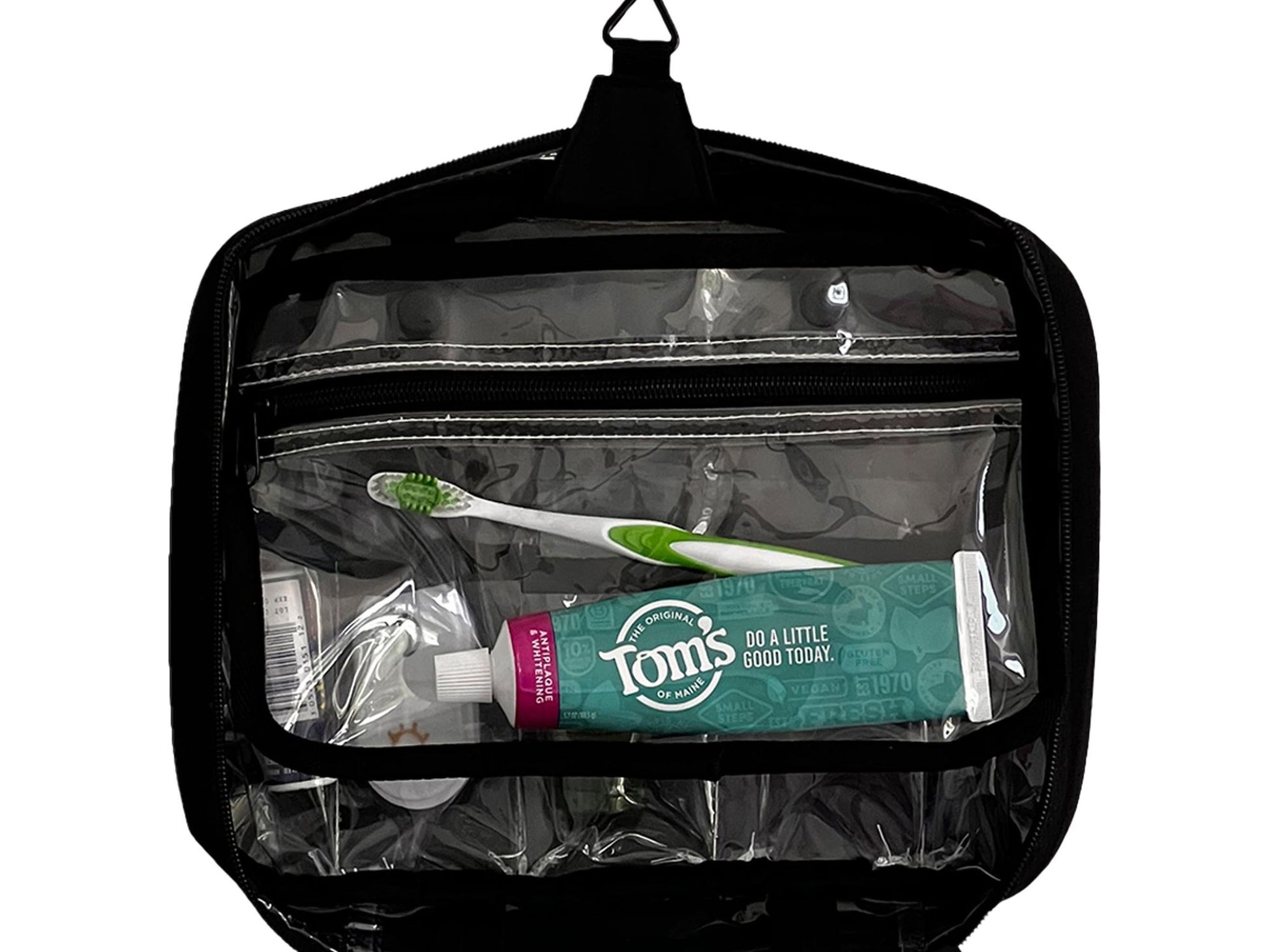 Personalized Firefighter Toiletry Bag/Shave Kit in Black with Your Name