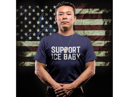 Support Ice Baby T-Shirt – Border Support - Adult Unisex