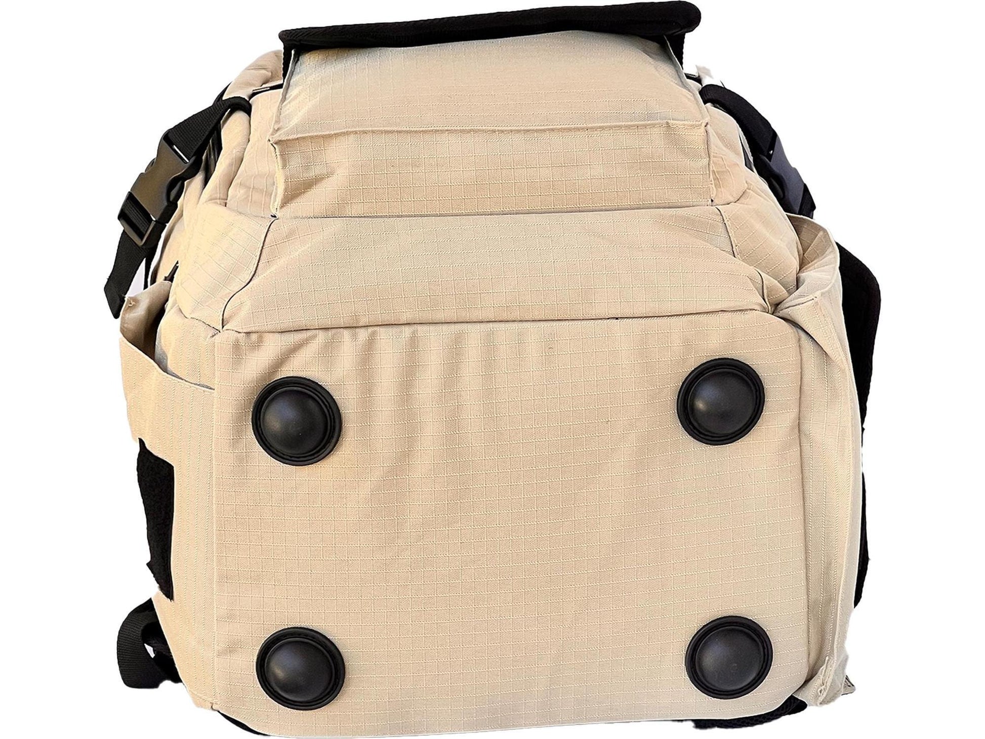 Personalized Firefighter Backpack & Computer Bag in Khaki with Your Name or Custom Text