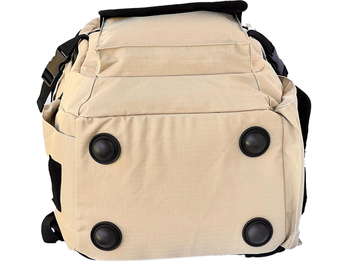 Personalized Firefighter Backpack & Computer Bag in Khaki with Your Name or Custom Text