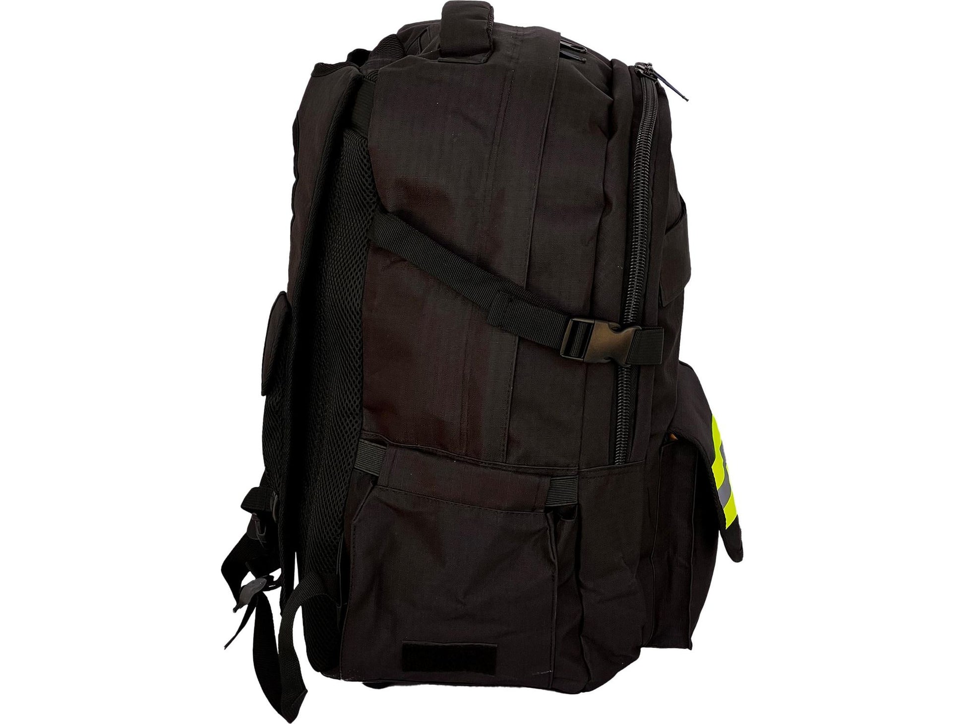 Personalized Firefighter Backpack & Computer Bag in Black with Your Name or Custom Text