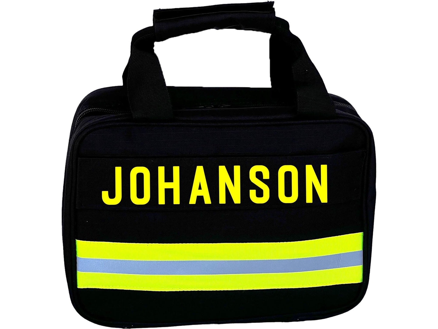 Personalized Firefighter Toiletry Bag/Shave Kit in Black with Your Name