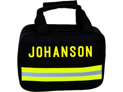 Personalized Firefighter Toiletry Bag/Shave Kit in Black with Your Name