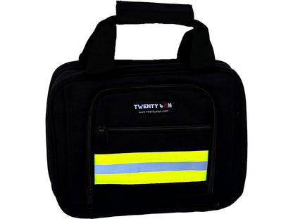 Personalized Firefighter Toiletry Bag/Shave Kit in Black with Your Name