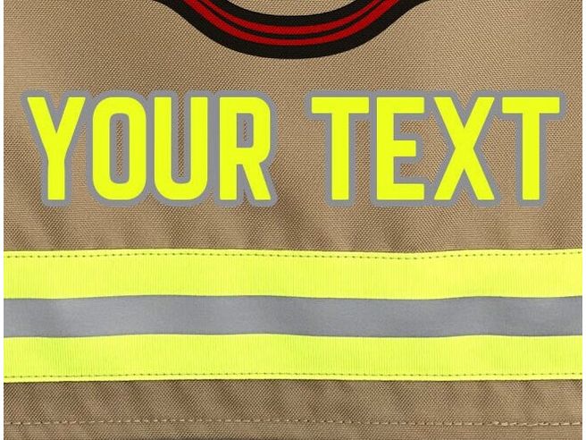 Firefighter Garden Flag with Maltese Cross. Personalized With Your Name or Other Text